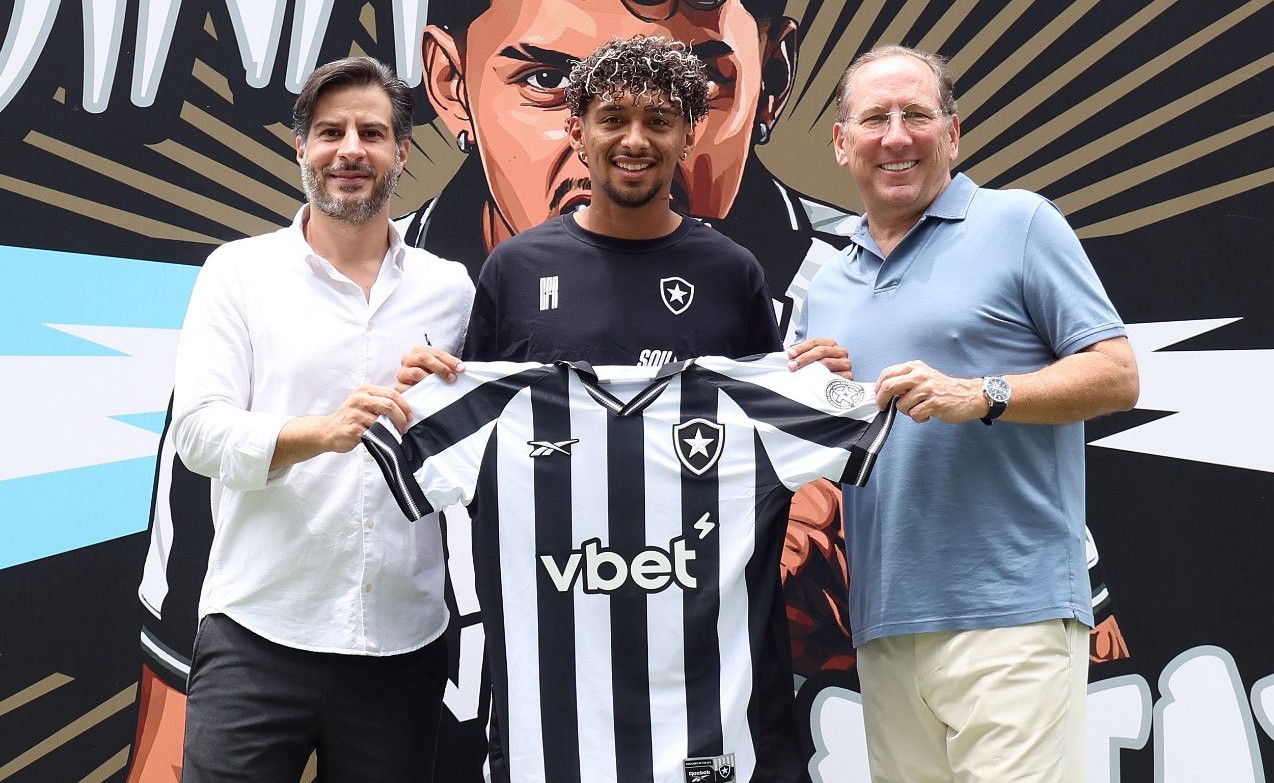 Cristian Medina fue presentado en Botafogo