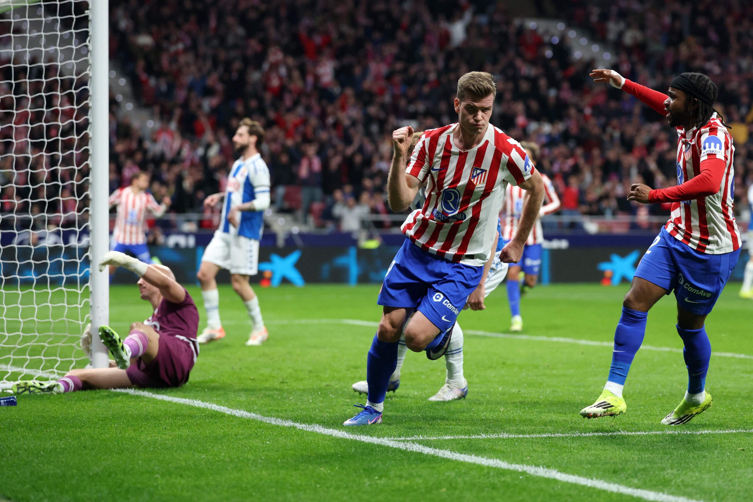 Atlético Madrid venció con autoridad a Espanyol antes de recibir a Brujas por Champions