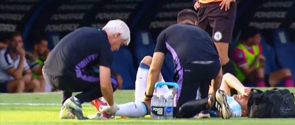 Maravilla Martínez se lesionó y encendió alarmas en Racing