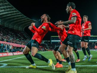 Mallorca salió del descenso ante Sevilla con una goleada por 4 a 1