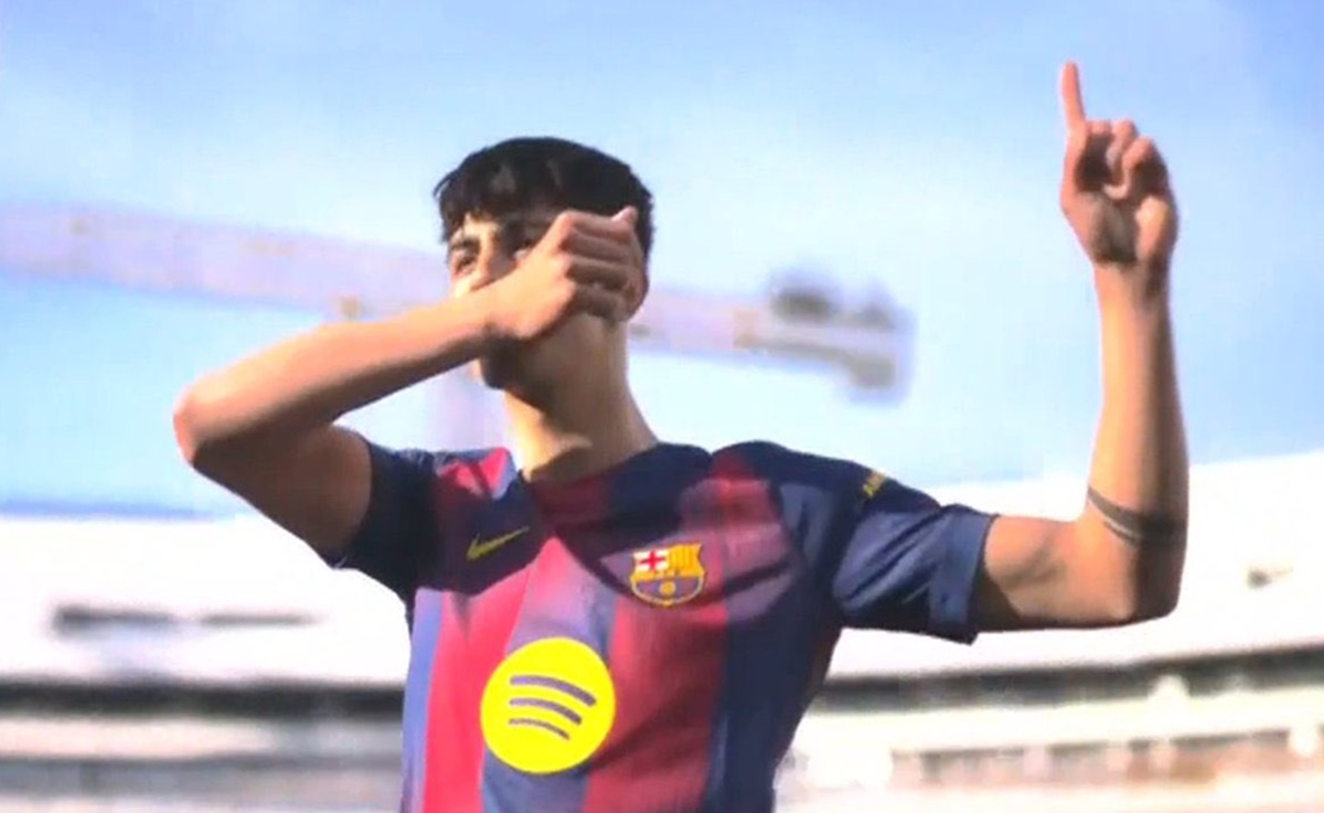 Marc Bernal convirtió su segundo gol oficial con Barcelona