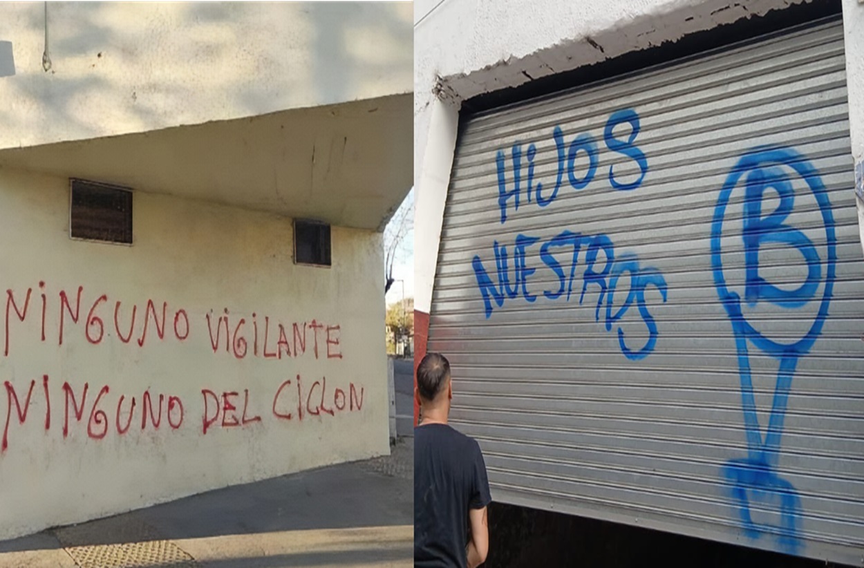 El Palacio amaneció pintado y el CM del Globo respondió. San Lorenzo escrachó el Ducó y Huracán calentó las redes
