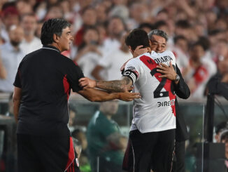 En la despedida de Marcelo Gallardo como DT, River venció a Banfield por tres tantos a uno en el Más Monumental.