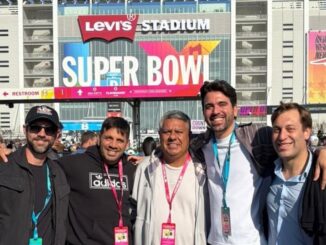 Claudio Tapia asistió al Super Bowl en Santa Clara