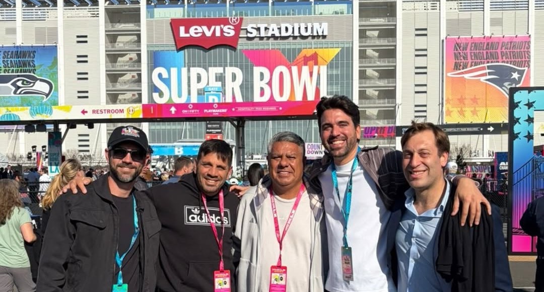 Claudio Tapia asistió al Super Bowl en Santa Clara