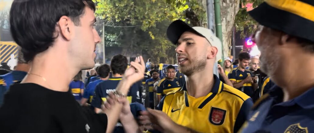 Intentaron agredir al periodista Gonzalo Cardozo anoche en Boca