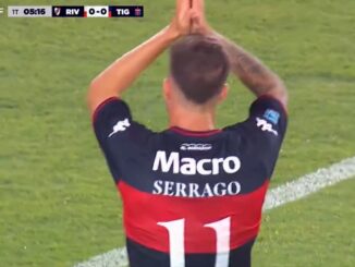 Tiago Serrago cumplió con la ley del ex y le marcó a River con Tigre