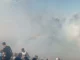 Magistral recibimiento de los hinchas de Platense en el partido contra Independiente