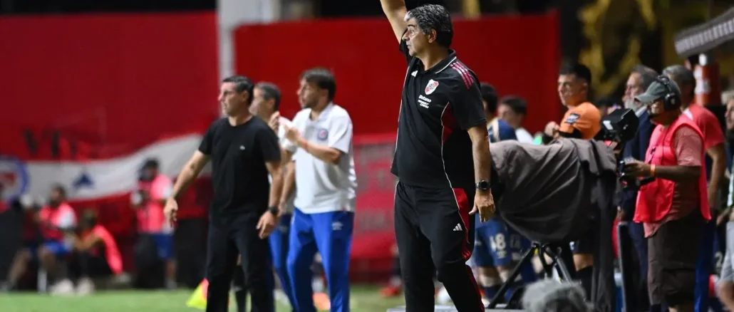 argentinos-juniors-v-river-plate-torneo-apertura-2026 Gallardo no habló por la roja y Matías Biscay fue a la rueda de prensa: "Tenemos que mejorar"