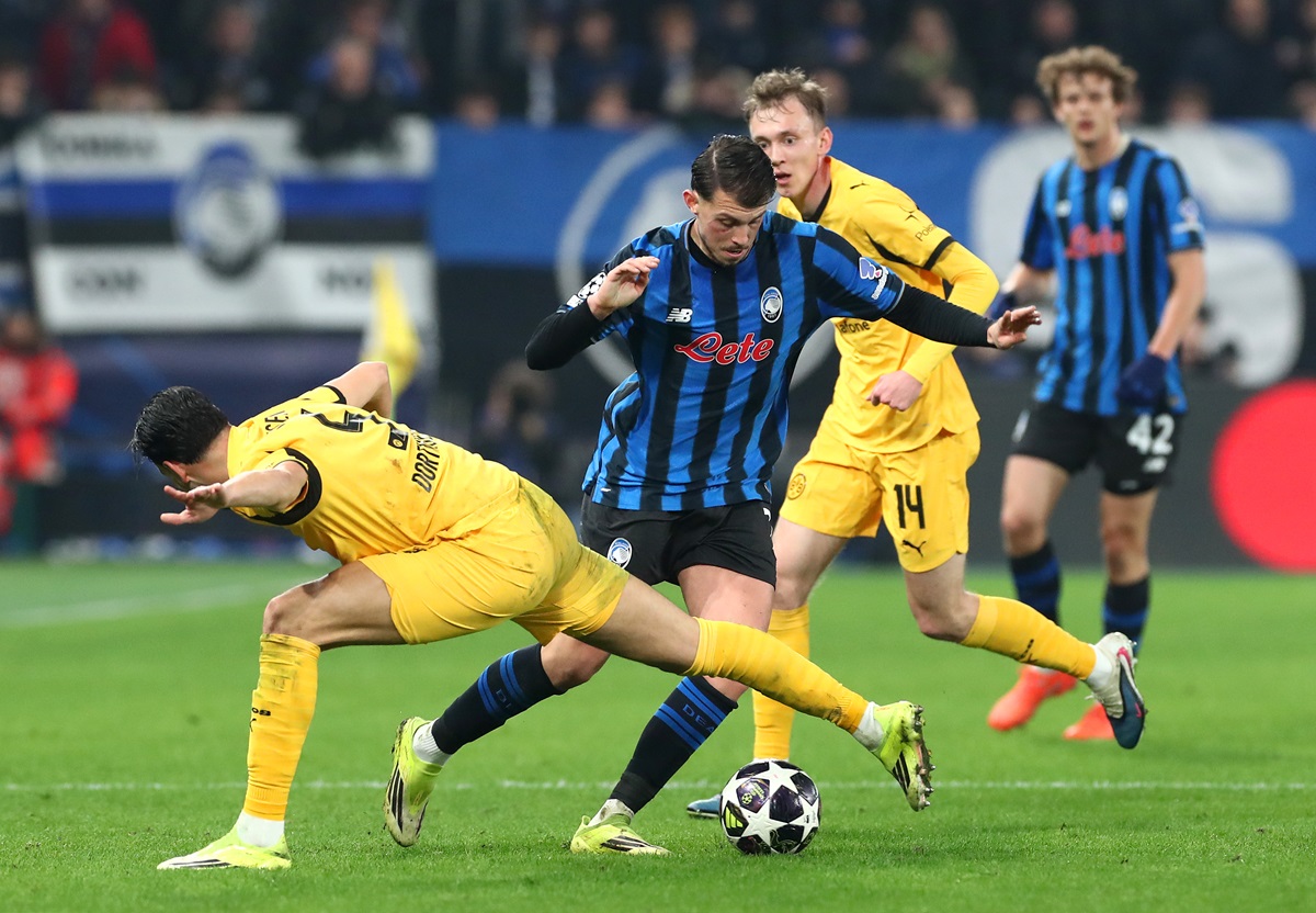 Fue 4 a 1 para los Oróbicos con un final apasionante. Atalanta eliminó al Dortmund en un partidazo de Champions League