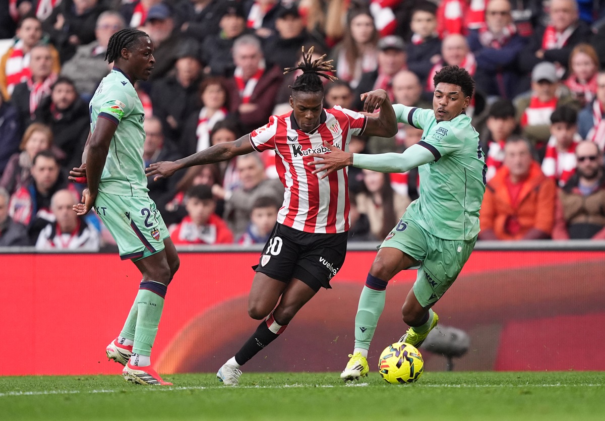 Fue 4 a 2 para los Leones con doblete de Gorka Guruzeta. Athletic de Bilbao tuvo su fiesta con algo de susto ante Levante