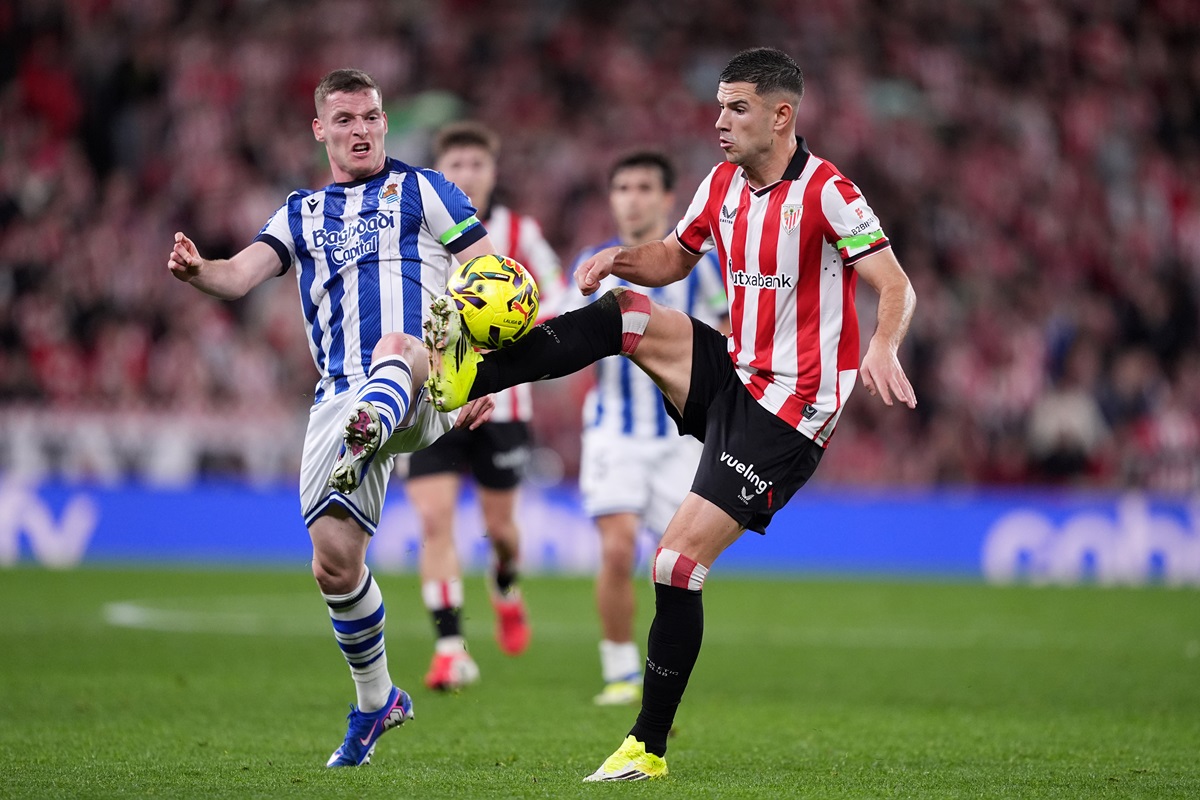 Athletic de Bilbao le empató el derbi a Real Sociedad sobre el final