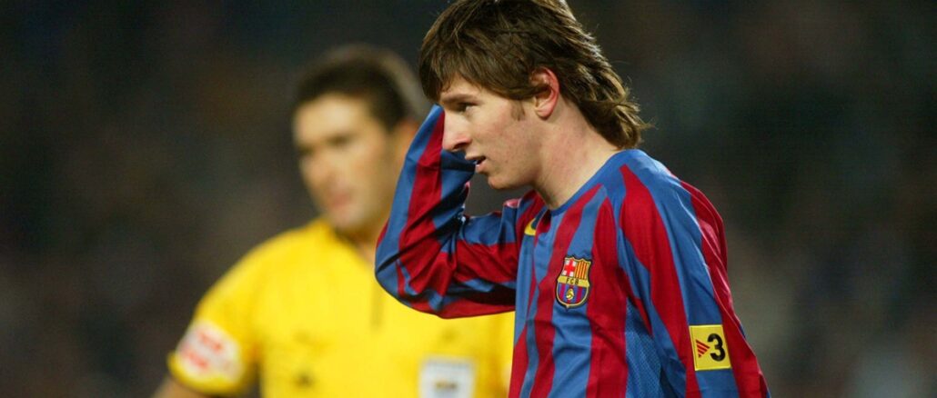 Lionel Messi El día que Lionel Messi fue registrado para jugar en Barcelona