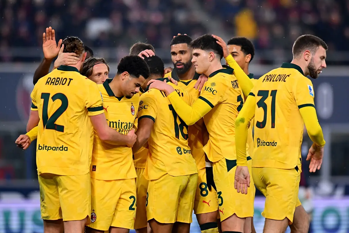 Milán le ganó al Bologna
