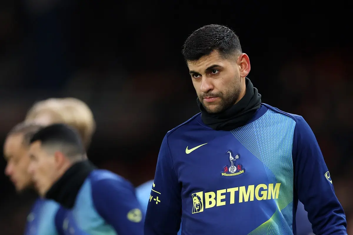 Cuti Romero, titular en el Tottenham frente al Manchester United tras el conflicto en el club