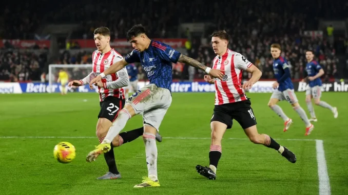 Arsenal y Brentford empataron por la Premier League