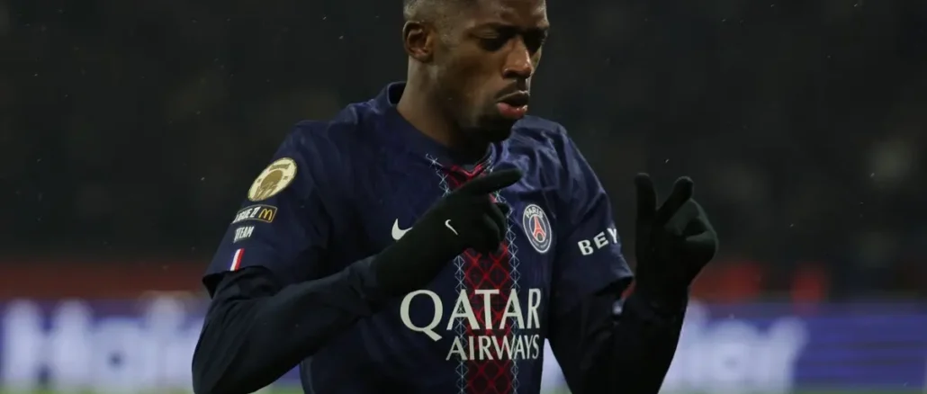 Ousmane Dembelé llegó a los 50 goles en el PSG en el Clásico contra el Olympique Marsella