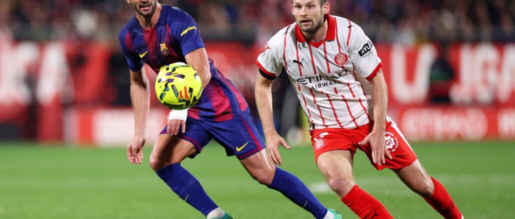 Real Madrid celebró la caída Blaugrana ante los Blanquivermells. Barcelona perdió con Girona y entregó el liderazgo en La Liga
