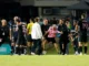 Insólito: Messi fue derribado por un hincha y un seguridad en el amistoso del Inter Miami
