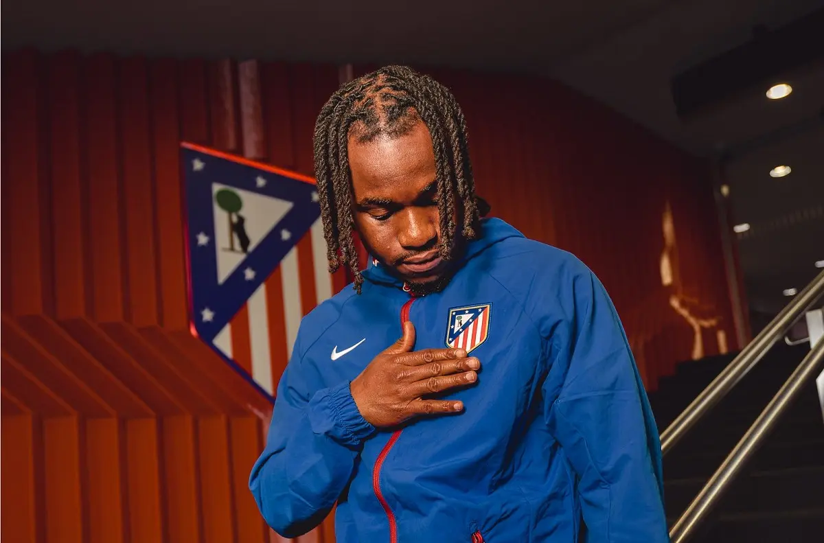 Ademola Lookman anotó su primer gol en el Atlético de Madrid ante Betis por Copa del Rey