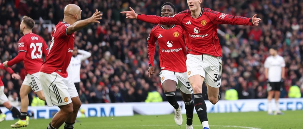 Fue un 3 a 2 no apto para cardíacos en Old Trafford. Manchester United venció a Fulham en un final apasionante
