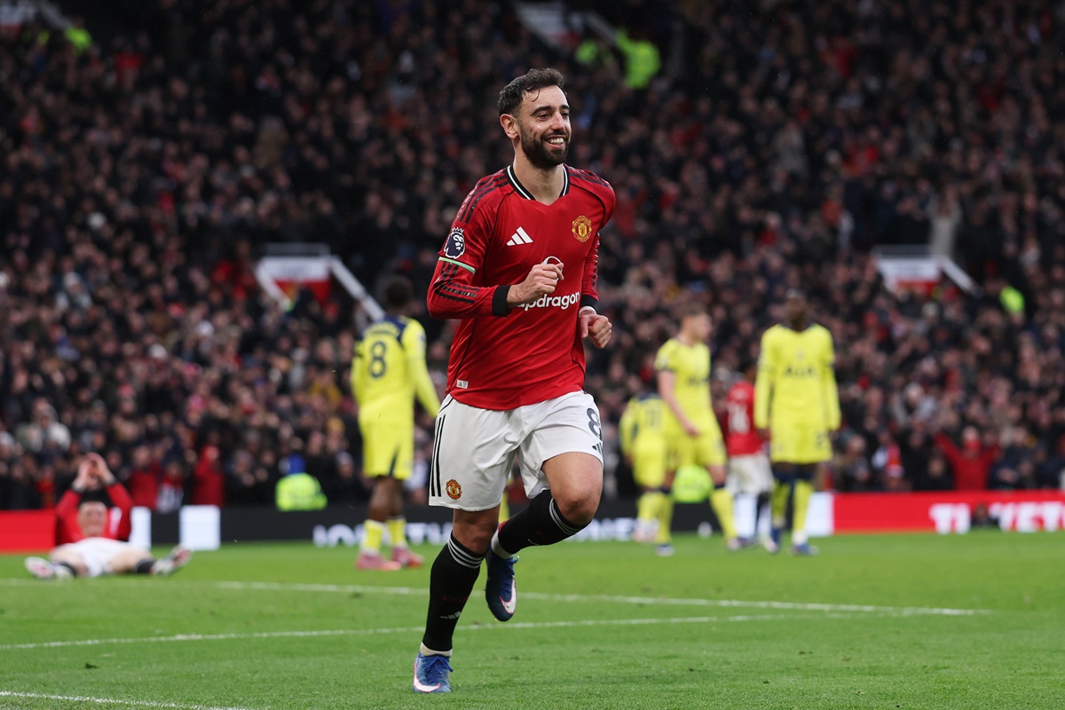 Manchester United sigue imparable y ahora le ganó a Tottenham