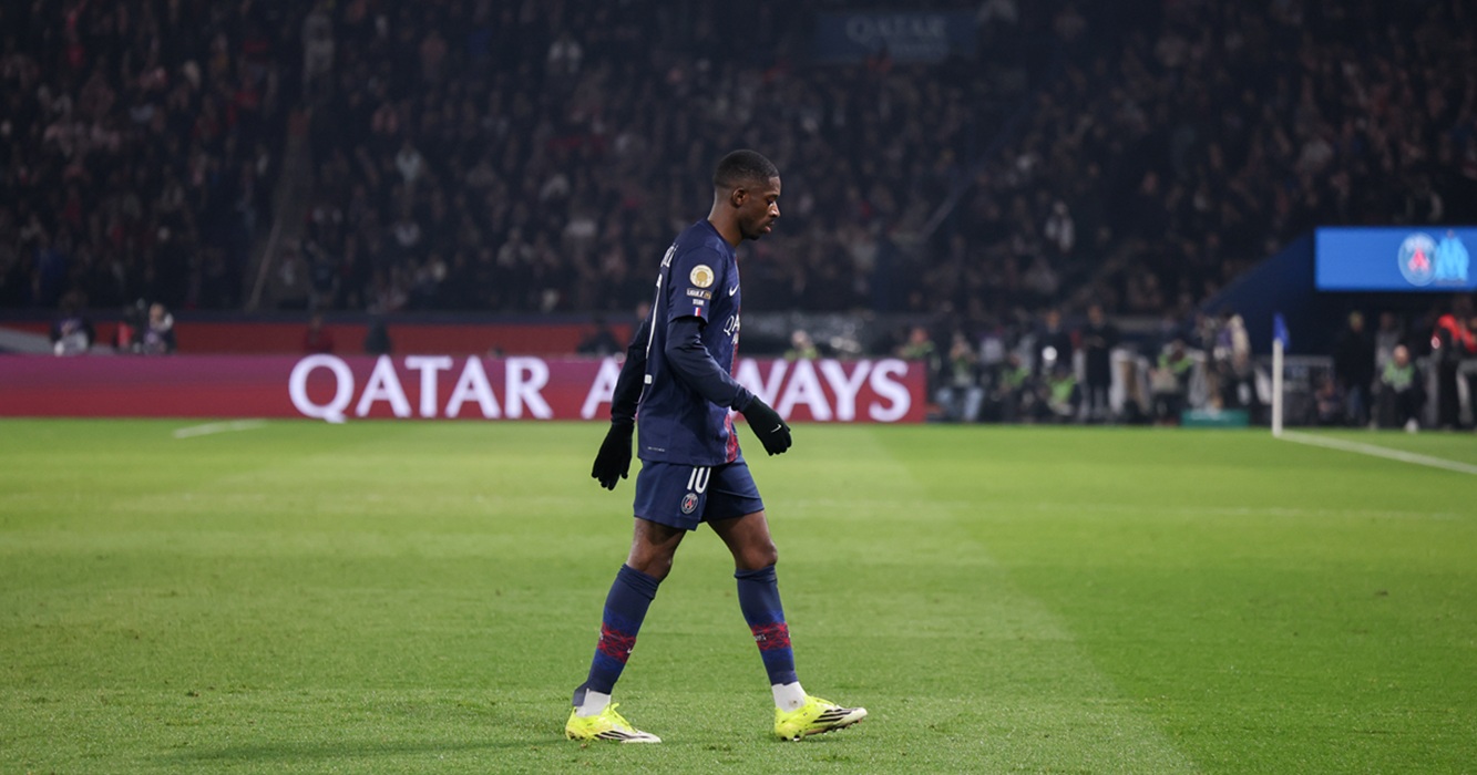 Ousmane Dembélé lesionado en PSG