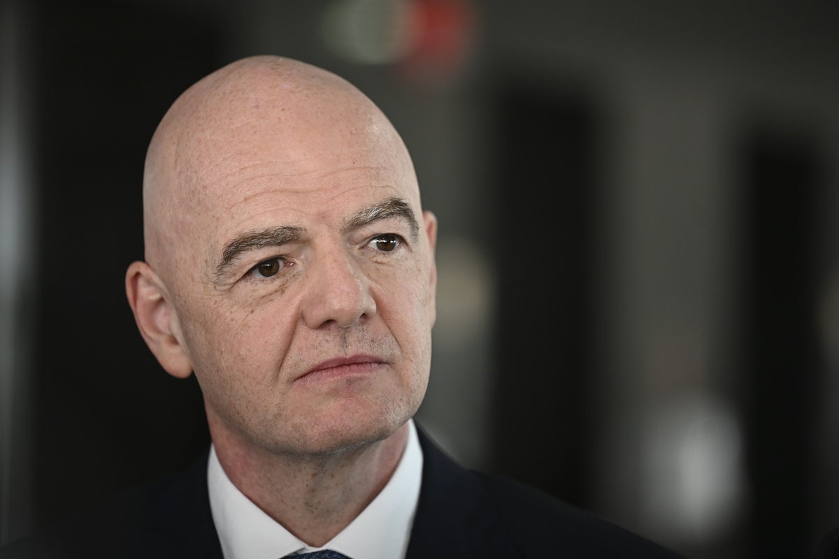 Gianni Infantino apoyó a Vinicius: «Estaba en shock y triste»