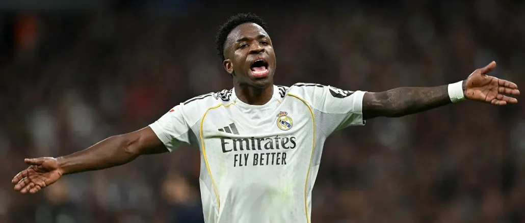 Vinicius acumuló amarillas por otra reacción y no jugará ante Valencia en Mestalla