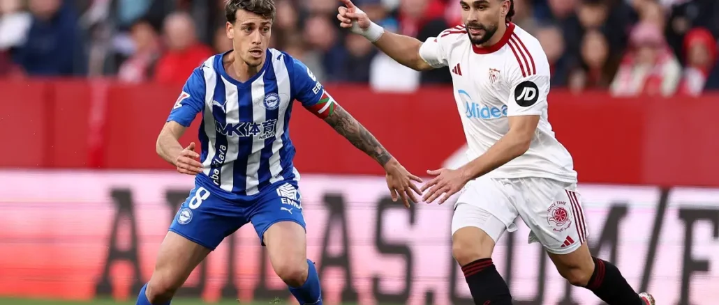 Sevilla y Alavés jugaron por La Liga