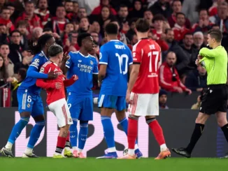 Afirman que Benfica acusa a Vinicius de llamar ´enano´ a Gianluca Prestianni