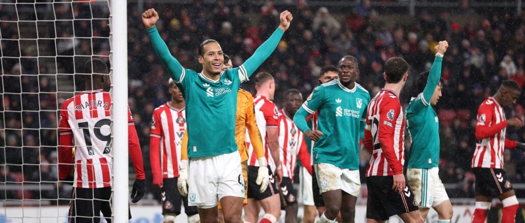 Liverpool volvió al triunfo en Sunderland