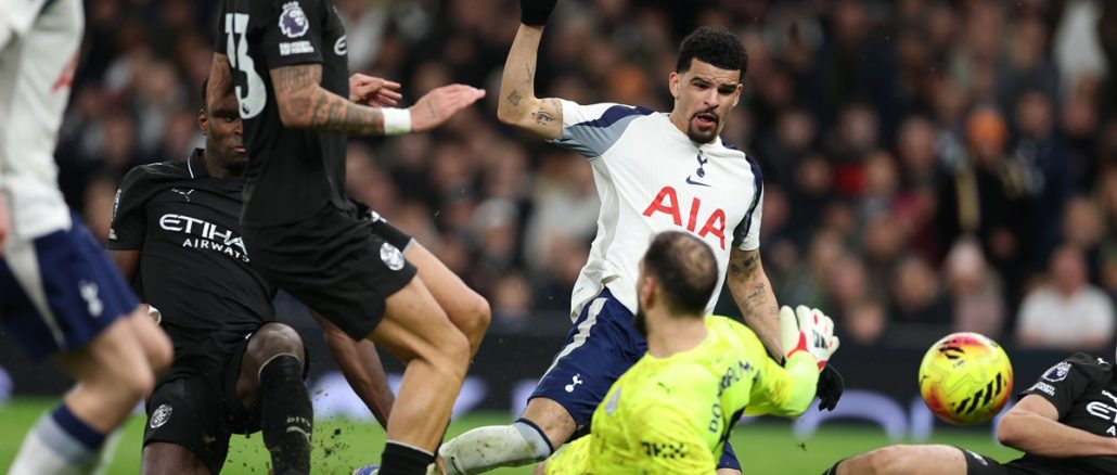 Tottenham 2 vs Manchester City 2 Fue un tiempo para cada uno y con una sonrisa para los Spurs. Manchester City durmió y Tottenham rescató un épico 2 a 2