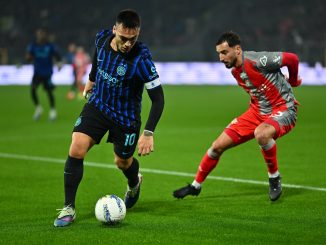 Fue 2 a 0 con goles de Lautaro Martínez y Piotr Zielinski. Inter ganó cómodamente ante Cremonese y sigue firme en la cima