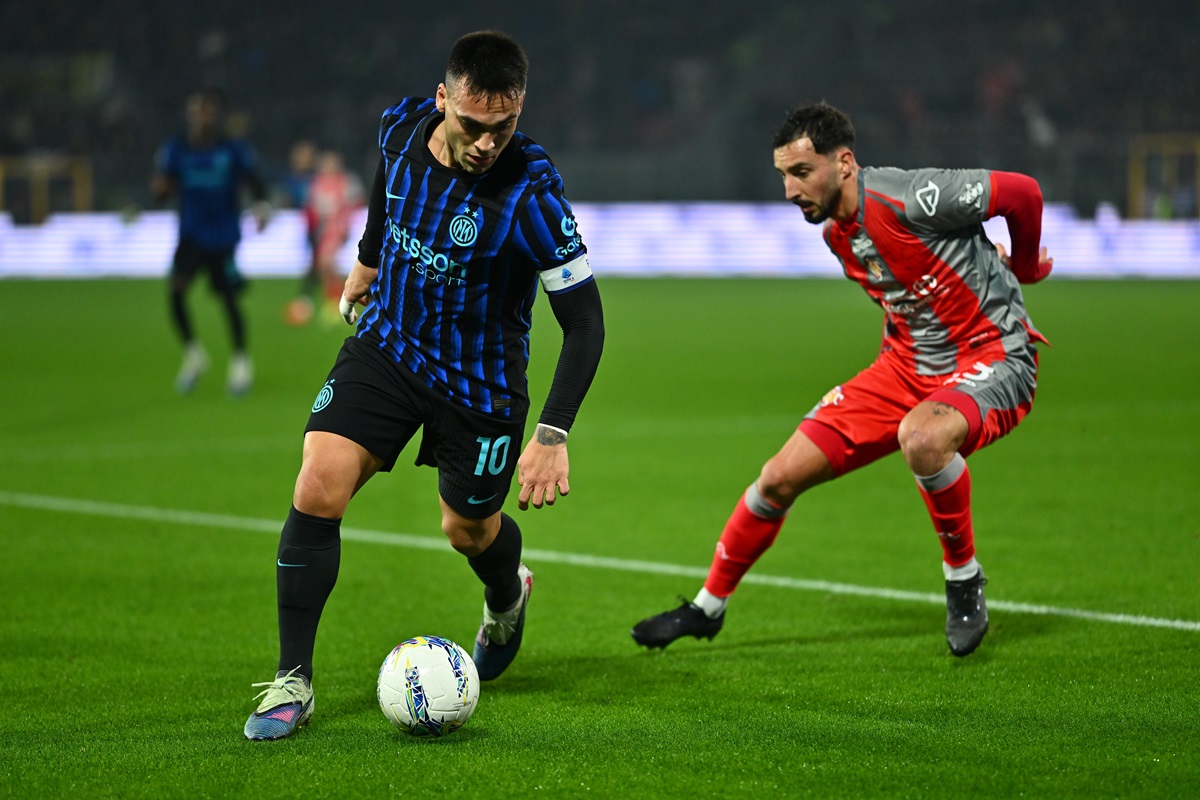 Fue 2 a 0 con goles de Lautaro Martínez y Piotr Zielinski. Inter ganó cómodamente ante Cremonese y sigue firme en la cima
