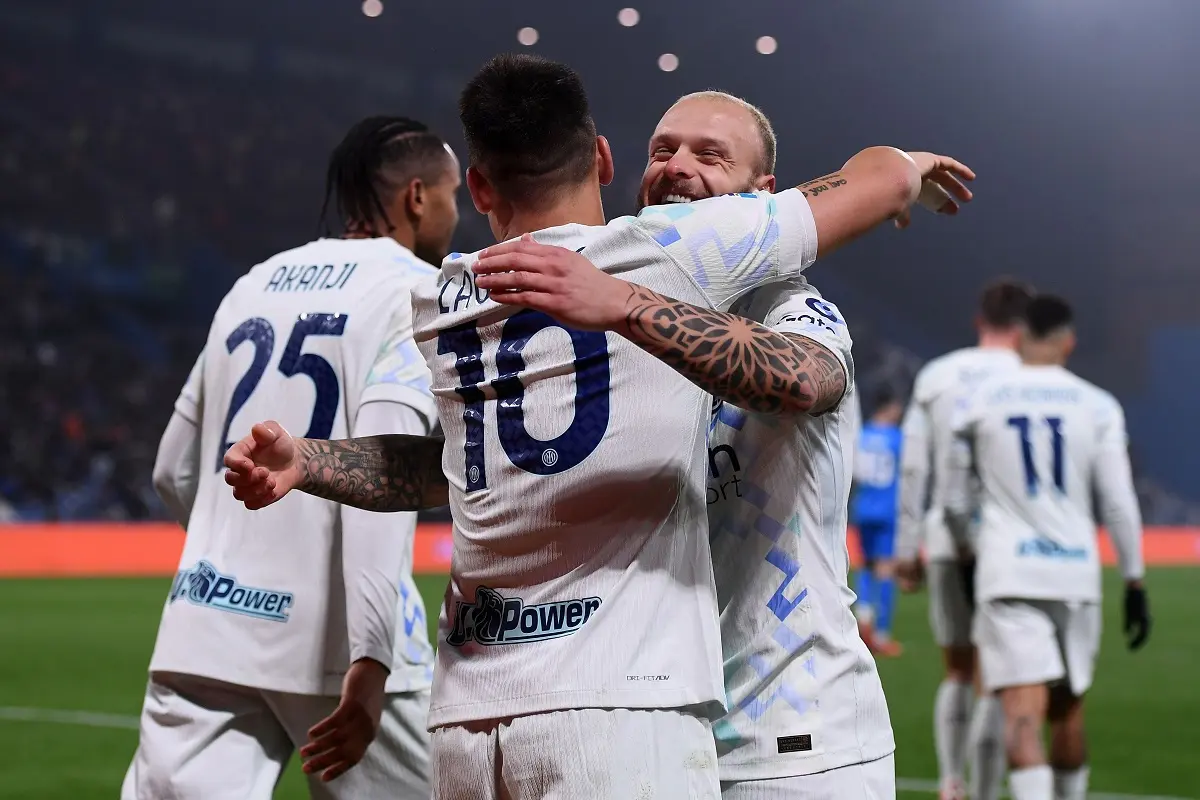 Inter goleó al Sassuolo, estiró ventajas en lo más alto de la Serie A y le metió presión al Milan
