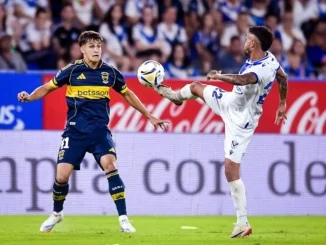 El juvenil Iker Zufiaurre marcó su primer tanto en la primera de Boca con un golazo ante Vélez