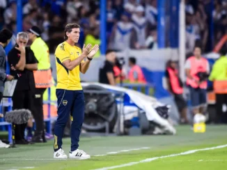 Claudio Úbeda: "No fue un buen partido de Boca, es lógico estar preocupado"