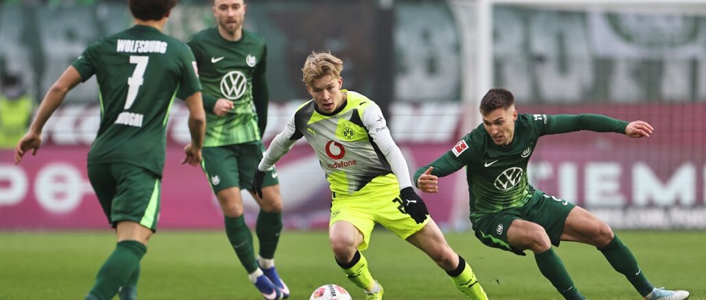 Fue 2 a 1 con un gol agónico de Serhou Guirassy.Borussia Dortmund le ganó a Wolfsburgo y quedó a 3 puntos de Bayern Múnich