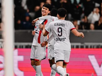 Paris Saint-Germain sigue afilado en los dos frentes y ahora celebró por 4 a 0. PSG goleó a Niza y mantuvo el liderazgo en Ligue 1