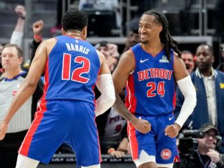 Detroit Pistons superó como local a Los Ángeles Lakers y le puso punto final a su racha de trunfos consecutivos.
