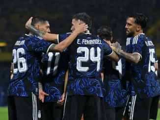 Argentina venció caminando a Mauritania y Scaloni probó variantes pensando en el Mundial