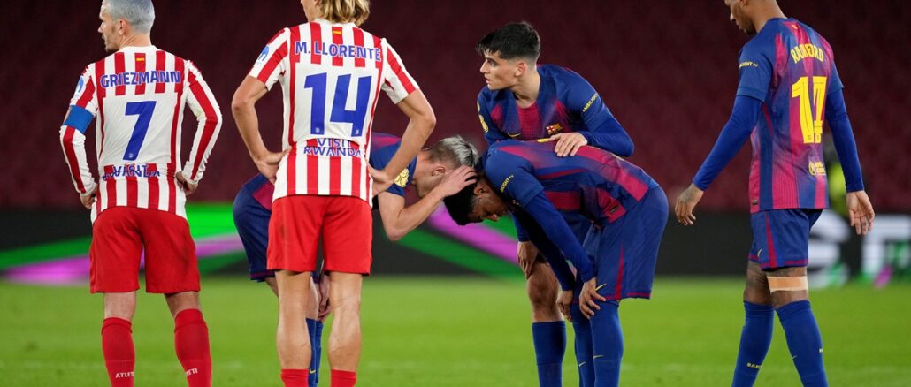 Fue 3 a 0 pero el Colchonero se llevó la serie 4 a 3. Barcelona goleó pero Atlético Madrid se metió en la final de Copa del Rey