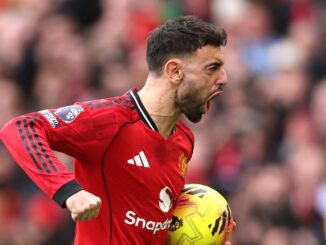 Bruno brilló con Manchester United y va por David Beckham