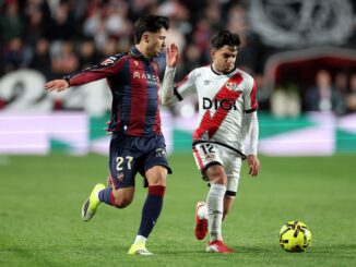 Pathé Ciss puso el 1 a 1 final para los Franjirrojos. Rayo Vallecano le sacó el empate de manera agónica al Levante