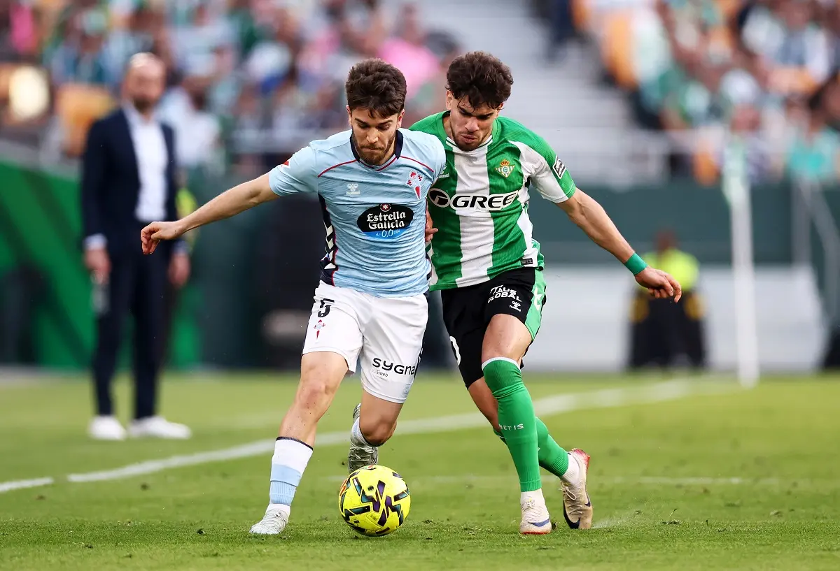 Betis y Celta quedaron a mano en un desafío de La Liga por entrar a Europa