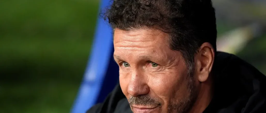 Diego Simeone: "Atlético está fantástico en el lugar donde está"