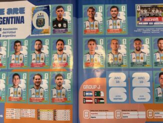 ¿Qué jugadores de la Selección Argentina aparecen en el álbum de figuritas de Panini?