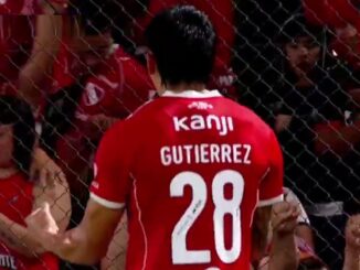 El chileno Gutiérrez hizo su primer gol para Independiente