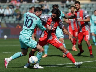 Los Rossoblue ganaron por 2 a 1 en condición de visitante por Serie A. Cremonese dio otro paso en falso y perdió con Bologna